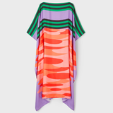 Digital Printed Caftan, Soft Silk Crepe Kaftan image 4