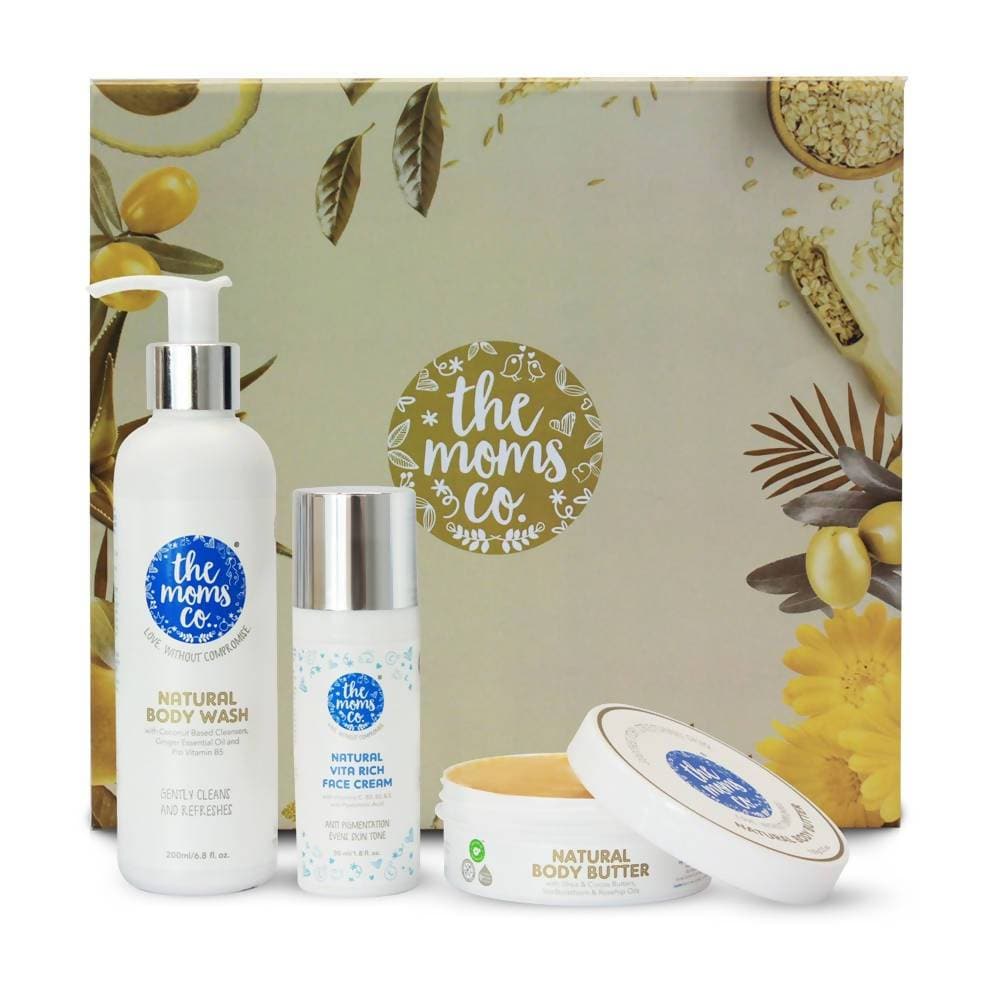 The Moms Co Natural Face & Body Ritual Kit image 2