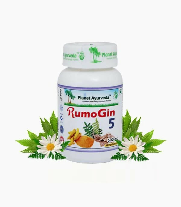 Planet Ayurveda Rumogin 5 Capsules - 60 tabs image 1