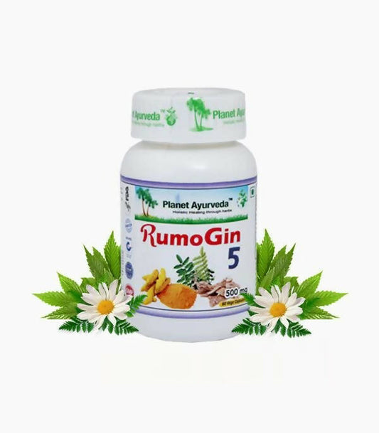 Planet Ayurveda Rumogin 5 Capsules - 60 tabs image 1