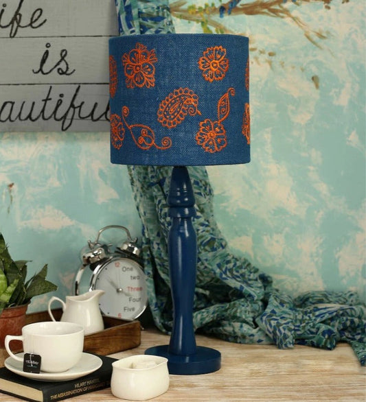 Ambi Motif on Jute Lamp image 1