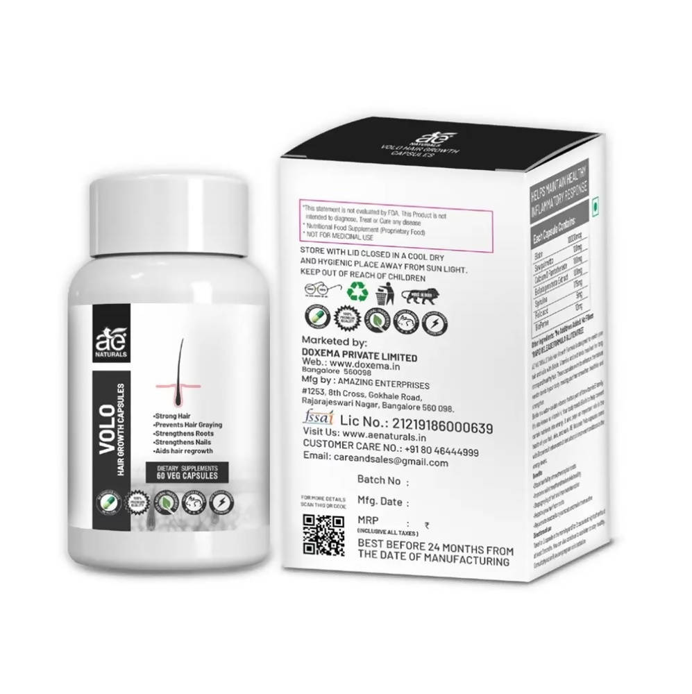 Ae Naturals Volo Hair Growth Capsules image 2