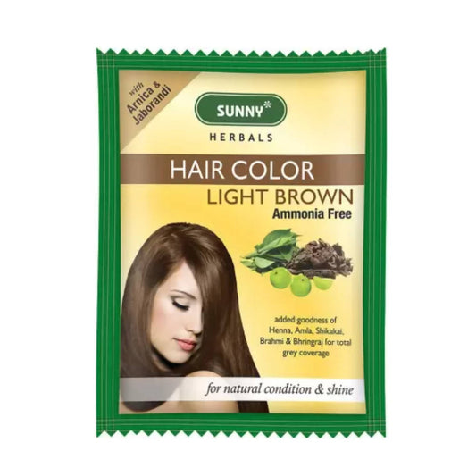 Bakson's Sunny Herbals Hair Color Light Brown image 1