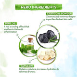 Mamaearth Charcoal Nourishing Bathing Soap - Pack of 5 image 3