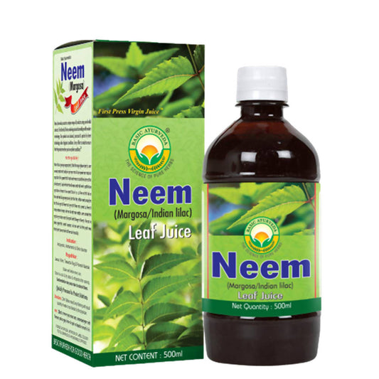 Basic Ayurveda Neem Leaf Margosa Juice - 500 ml image 1