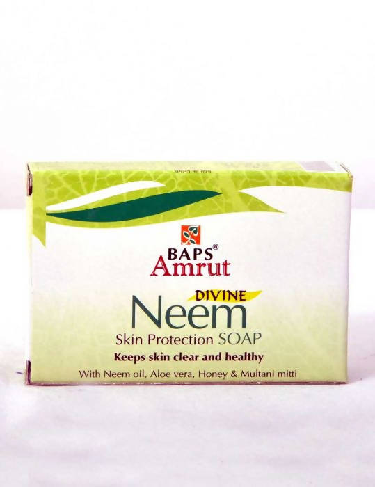Baps Amrut Divine Neem Skin Protection Soap - 75 gms image 2