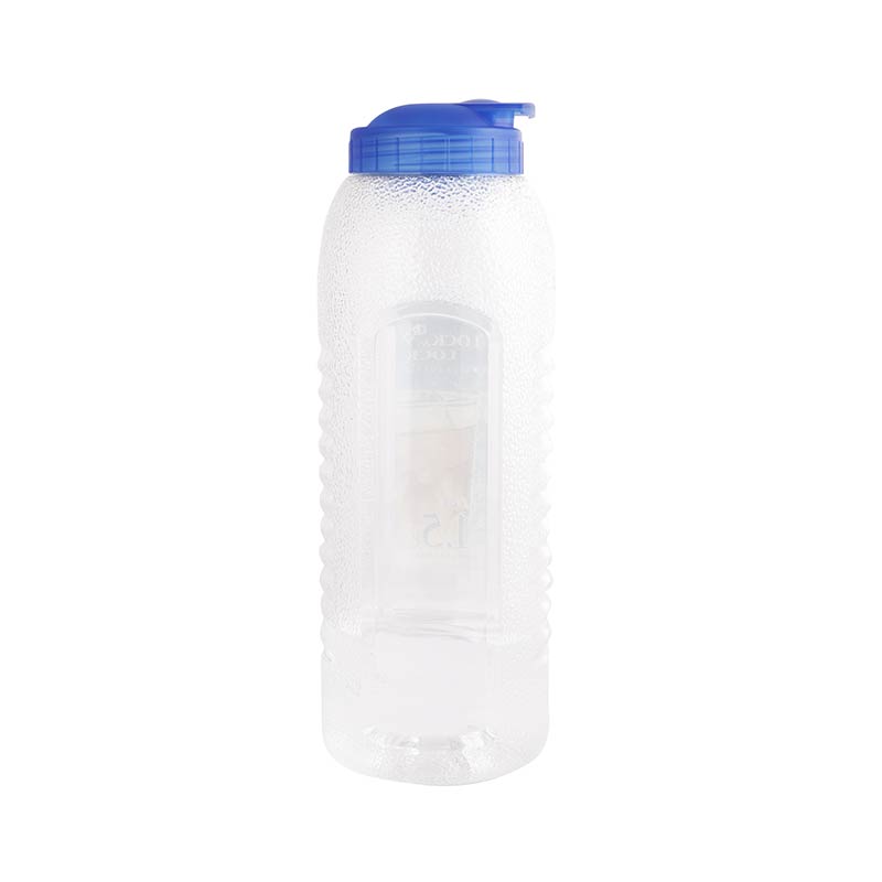 Aqua Easy Grip Plastic Water Bottles| Set Of 2| 1 Liter image 3