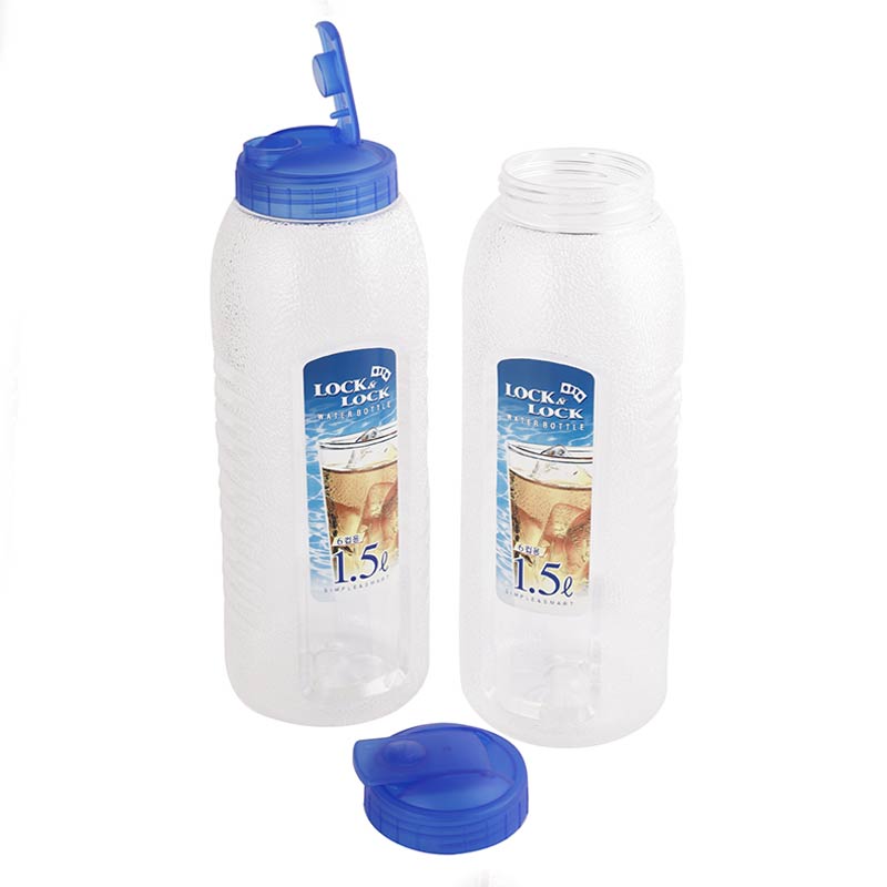 Aqua Easy Grip Plastic Water Bottles| Set Of 2| 1 Liter image 7