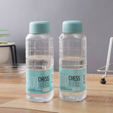 Chess Plastic Water Bottles With Blue Lid| Set Of 2| 500 ml image 6