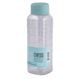 Chess Plastic Water Bottles With Blue Lid| Set Of 2| 500 ml image 3
