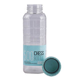 Chess Plastic Water Bottles With Blue Lid| Set Of 2| 500 ml image 4