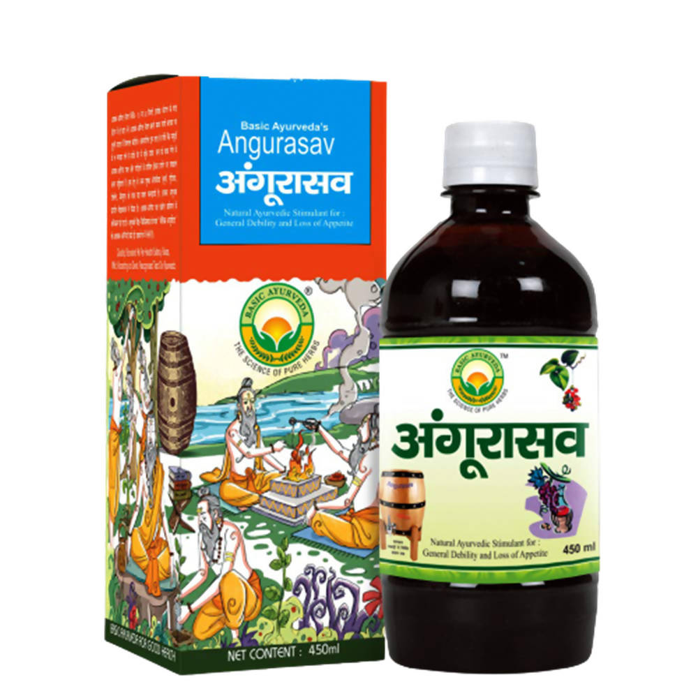 Basic Ayurveda Angurasav Syrup - 450 ml image 1