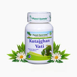 Planet Ayurveda Kutajghan Vati - Herbal Digestive Support - 120 Tablets image 1