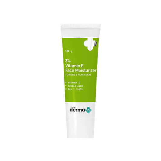 The Derma Co 3% Vitamin E Face Moisturizer-100 gm image 1