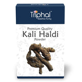 Triphal Kali Haldi Powder - Organic Black Turmeric Powder image 1