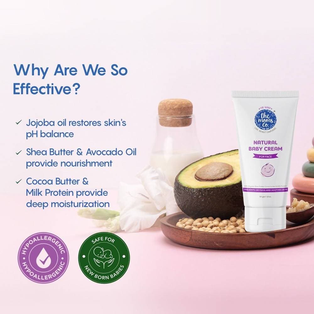 The Moms Co Natural Baby Cream For Face image 6