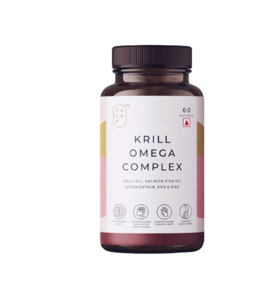 Palak Notes Krill Omega Complex Softgels image 1