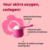 PLIX The Plant Fix Wholefood Collagen Builder Powder for Skin - Rose -200 gm image 4