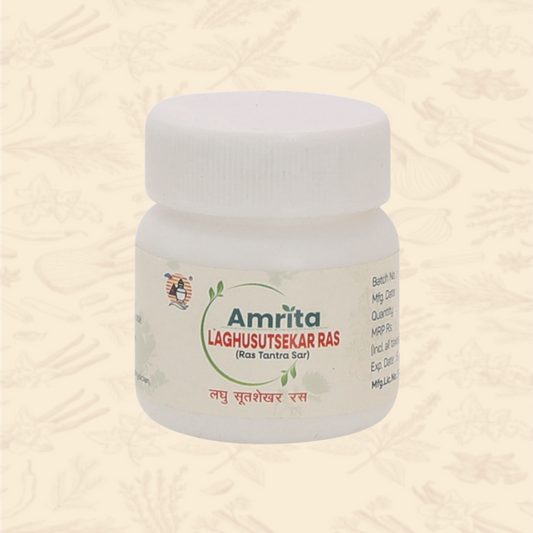 Amrita Laghu Sutshekhar Ras - 60 Tablets image 1