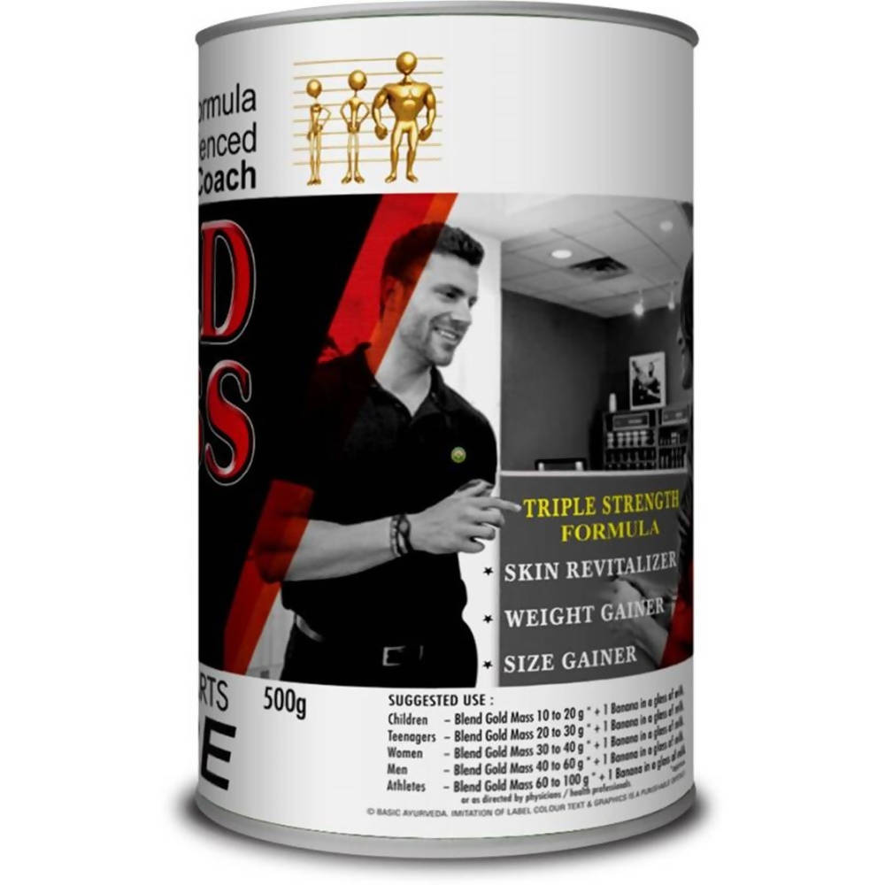 Basic Ayurveda Gold Mass Powder - 500 gms image 3
