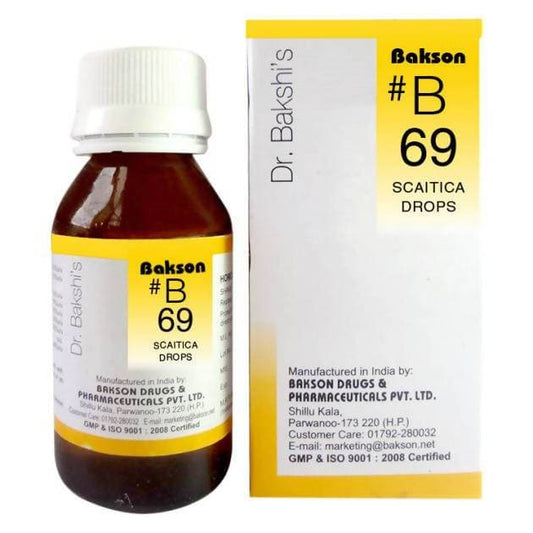 Bakson's Homeopathy B69 Sciatica Drop image 1
