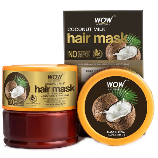 Wow Skin Science Coconut Milk Hair Mask - 200 ml image 1