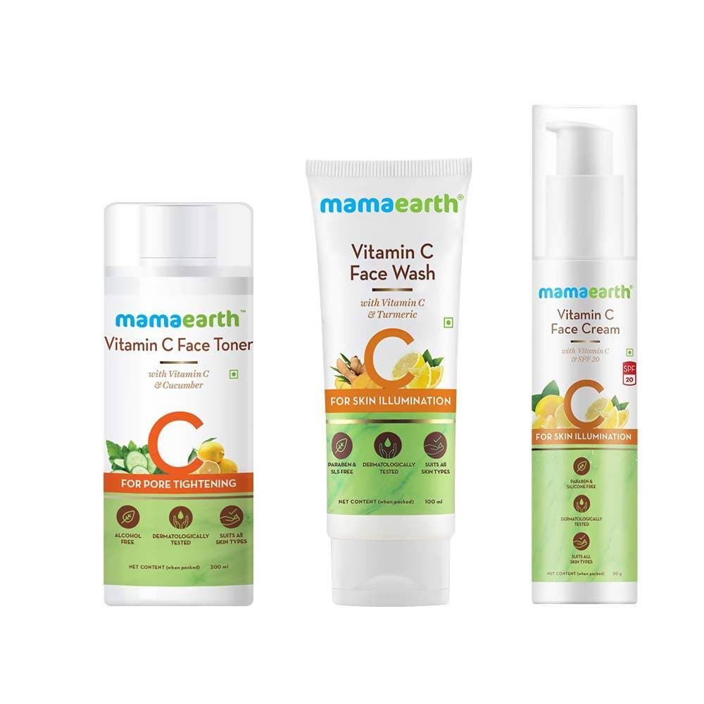 Mamaearth Vitamin C Skincare Regimen Kit image 1