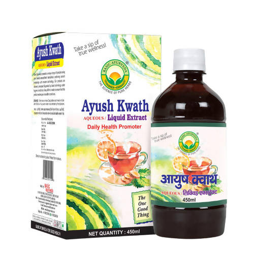 Basic Ayurveda Ayush Kwath Liquid Extract - 450 ml image 1