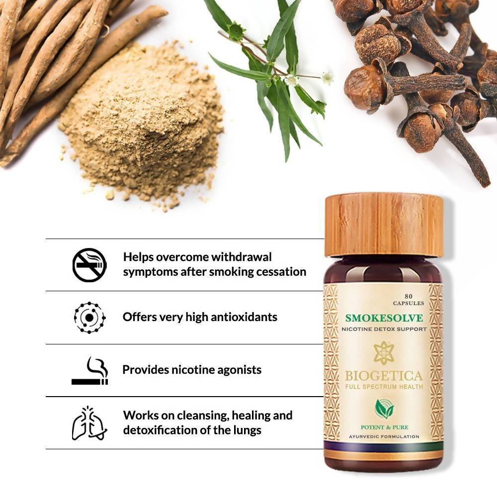 Biogetica Smokesolve (Lungs Care- Antioxidant) image 5