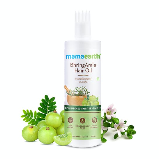 Mamaearth Bhringamla Conditioner For Intense Hair Treatment - 250 ml image 3