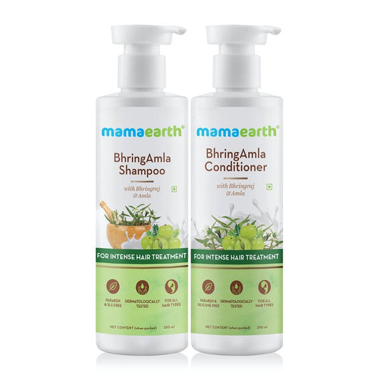 Mamaearth Bhringamla Shampoo & Conditioner Combo image 1