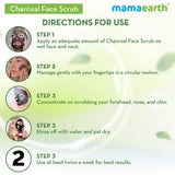 Mamaearth Charcoal Face Scrub For Deep Exfoliation - 100 gms image 5