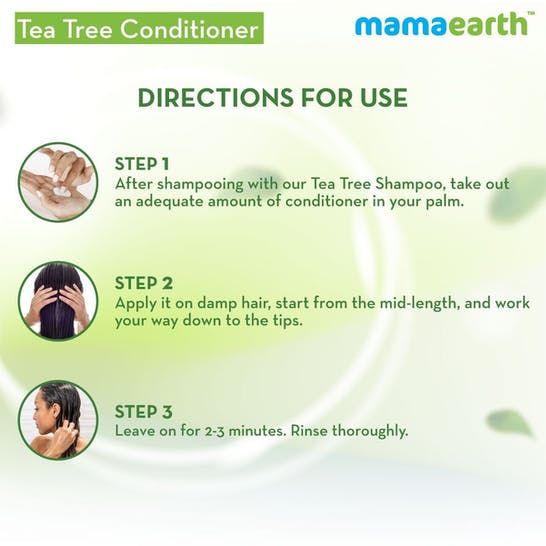 Mamaearth Tea Tree Conditioner For Dandruff Free Hair - 250 ml image 6