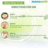 Mamaearth Ubtan Body Scrub with Saffron for Tan Removal - 200 gms image 6