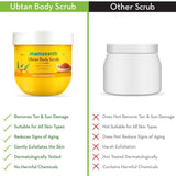 Mamaearth Ubtan Body Scrub with Saffron for Tan Removal - 200 gms image 4