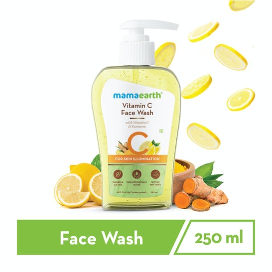 Mamaearth Vitamin C Face Wash For Skin Illumination - 250 ml image 1