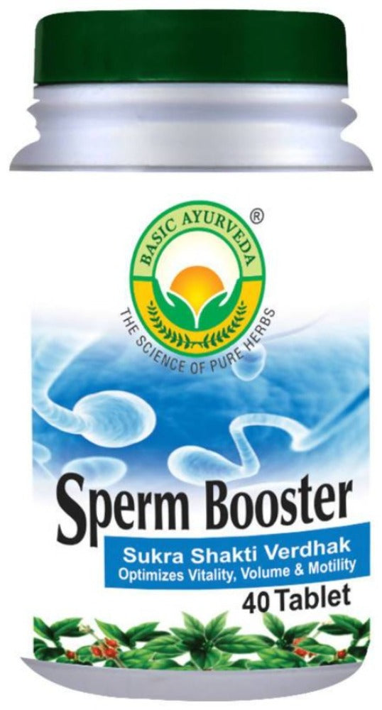Basic Ayurveda Sperm Booster Tablets image 3
