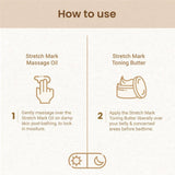 Mother Sparsh Stretch Mark Repair & Body Toning Kit - Combo Pack image 4