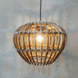 Accent Rattan Ceiling Lamp image 1