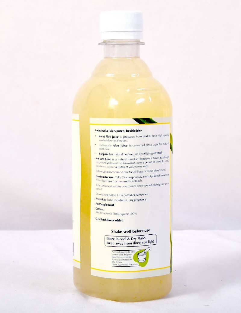 Baps Amrut Aloevera Juice - 500 ml image 2