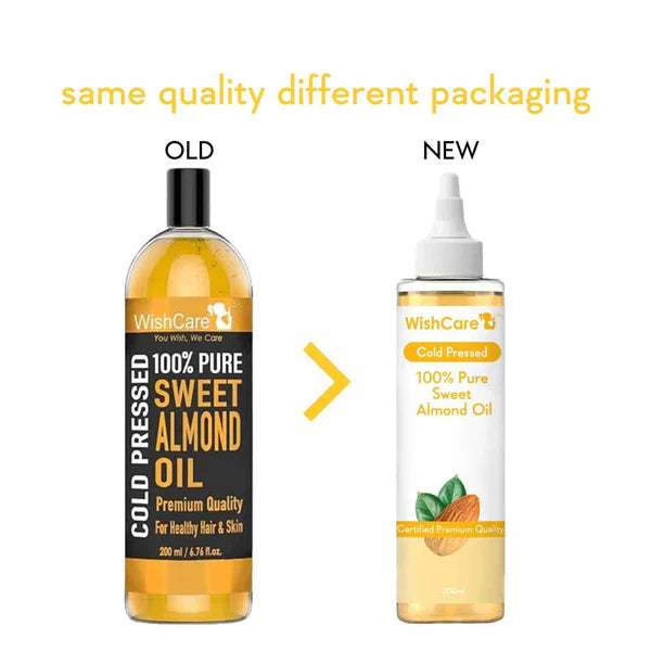 Cold Pressed Sweet Almond Oil - 200ml image 2