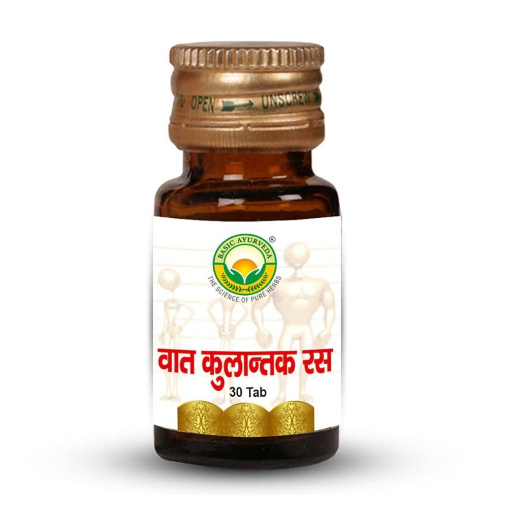 Basic Ayurveda Vata Kulantak Ras Tablets - 30 Tablets image 4