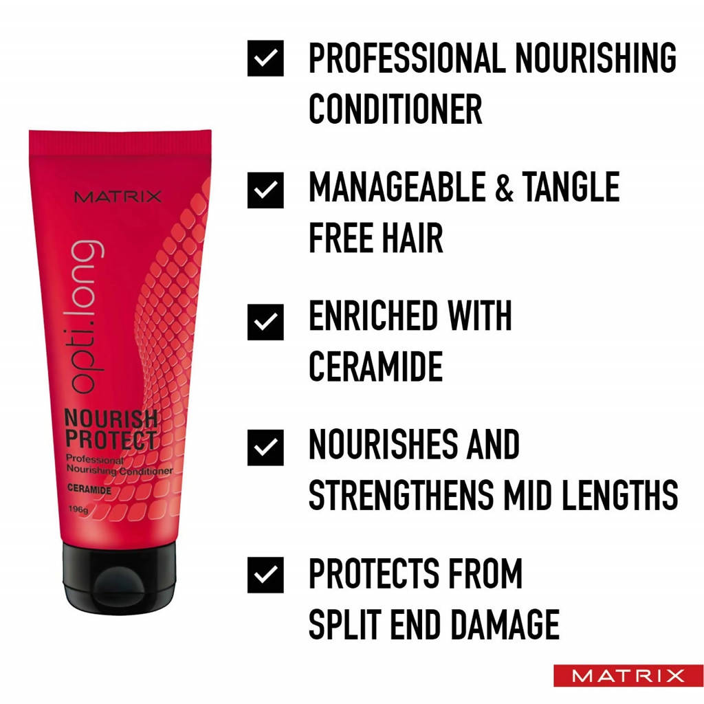 Matrix Opti Long Nourish Protect Nourishing Conditioner Ceramide image 5