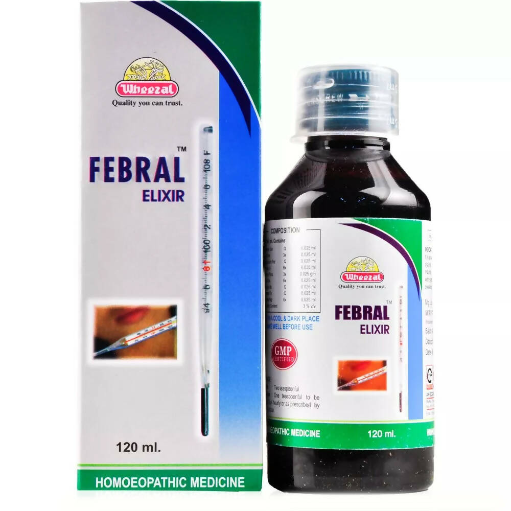 Wheezal Homeopathy Febral Elixir Syrup image 1