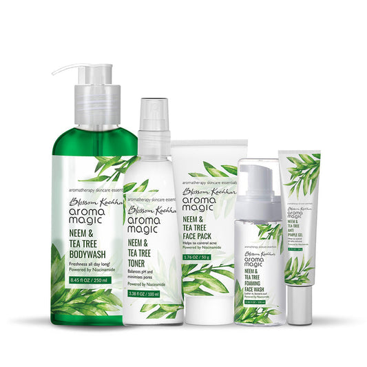 Blossom Kochhar Aroma Magic  Neem & Tea Tree Anti Pimple Combo - Niacinamide - 520 gms image 1