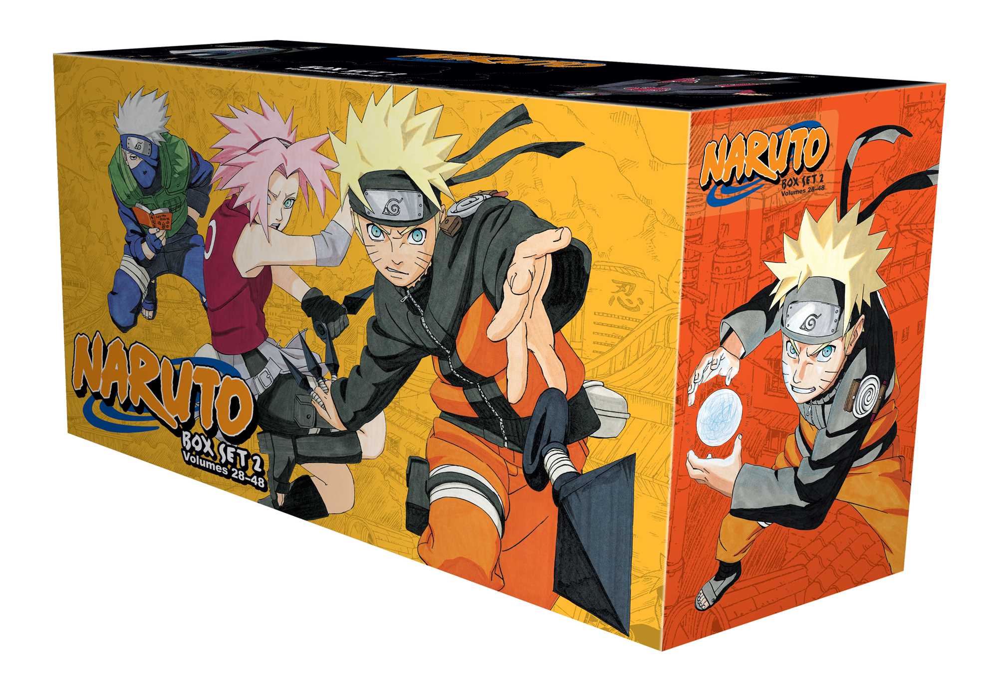 Naruto Box Set 2: Volumes 28-48 (Naruto Box Sets) Paperback ISBN: 9781421580807
