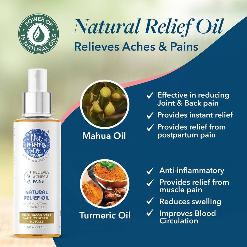 The Moms Co Natural Pain Relief Oil image 2