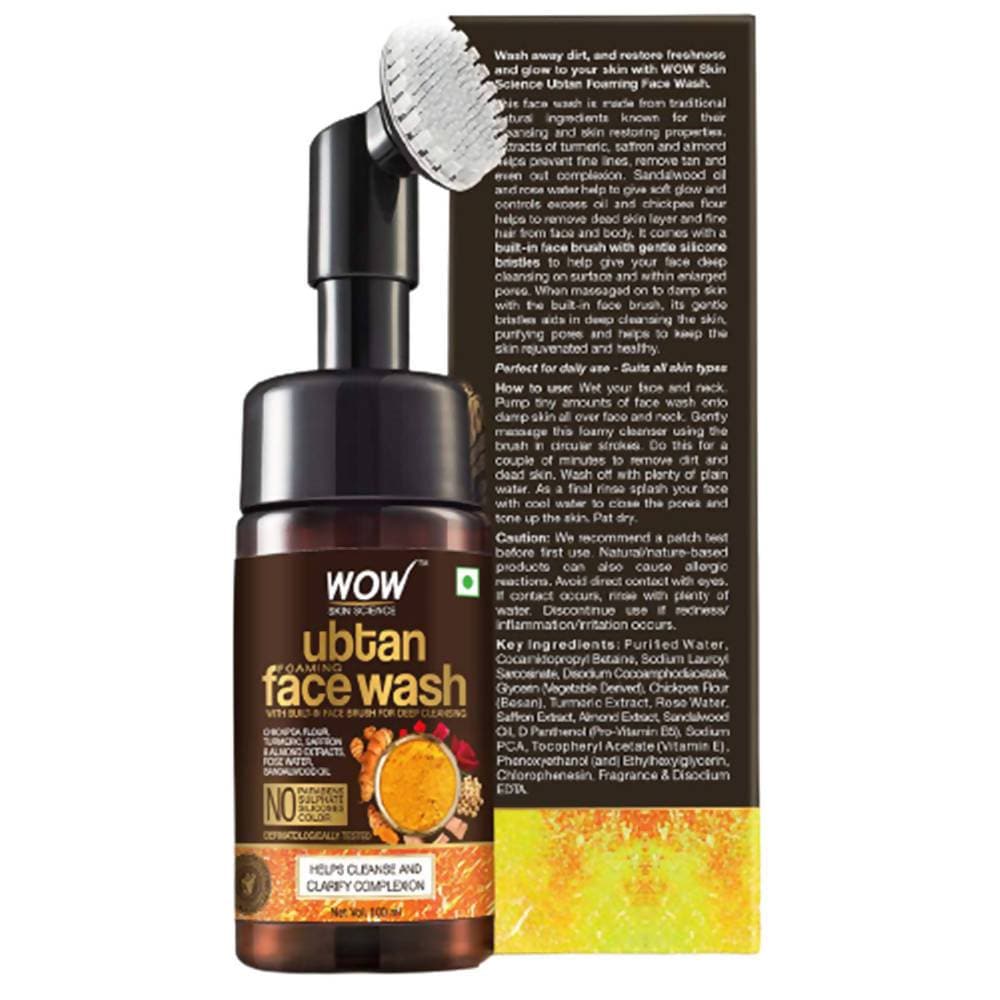 Wow Skin Science Ubtan Foaming Face Wash image 2