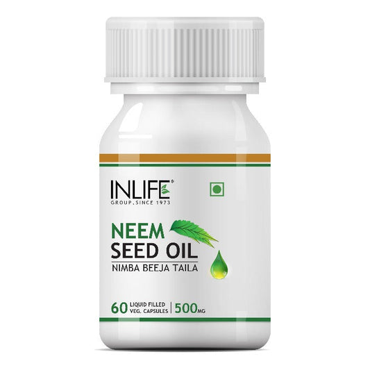 INLIFE Neem Seed Oil Supplement - 60 tabs image 1