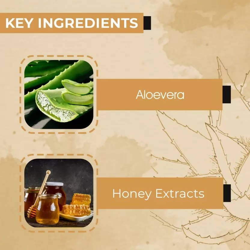 Ae Naturals Pure Aloevera Gel With Honey Extracts image 3